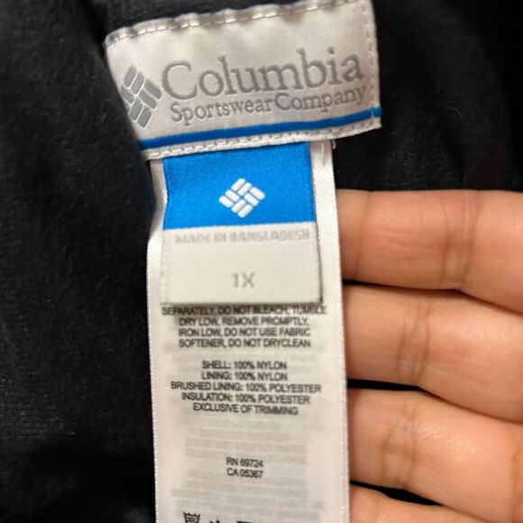 Columbia Omni Tech Bugaboo Snowboard Ski Pants Womens 1X Black Insulated Snow - Picture 7 of 8